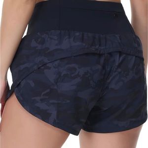 Rrosseyz Women Running Shorts  High Waisted Athletic Shorts with Zip, XL, NWT